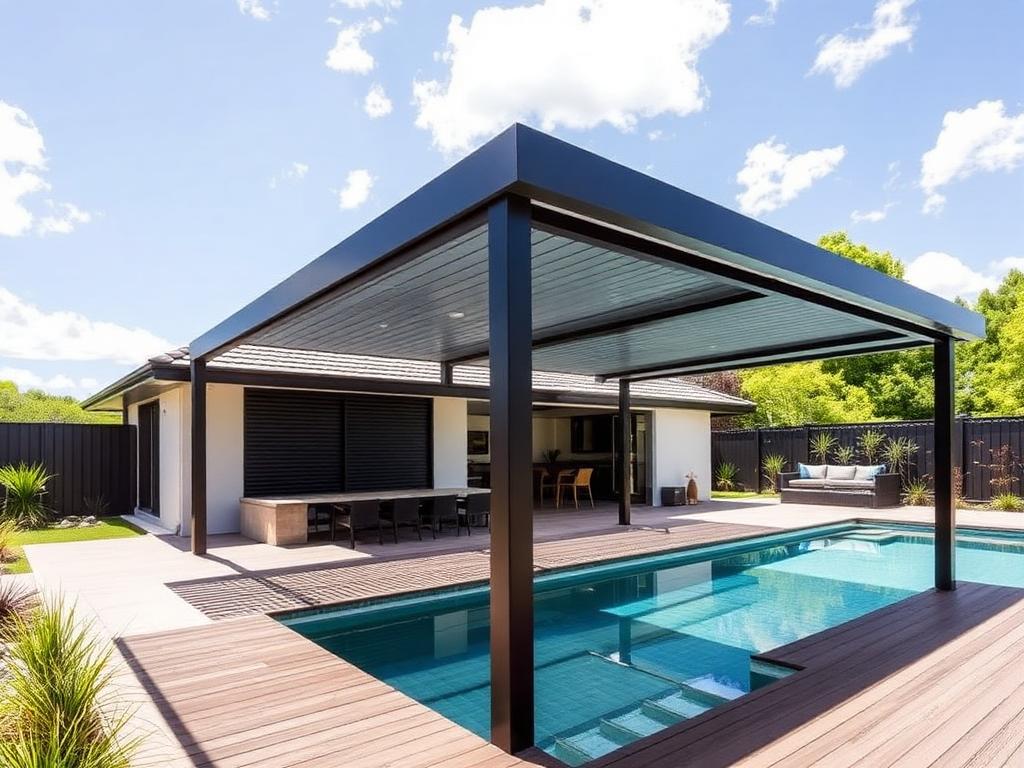 Louvered Pergola in Mornington Peninsula, VIC